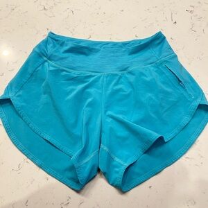Outdoor Voices Turquoise Athletic Shorts